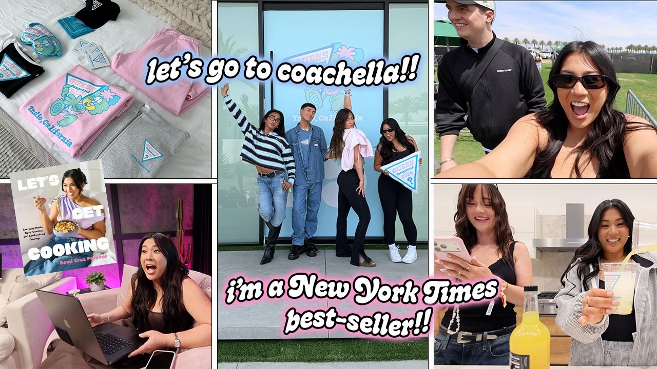 LET'S GO TO COACHELLA + Finding Out I'm a NYT Best-Seller!!!