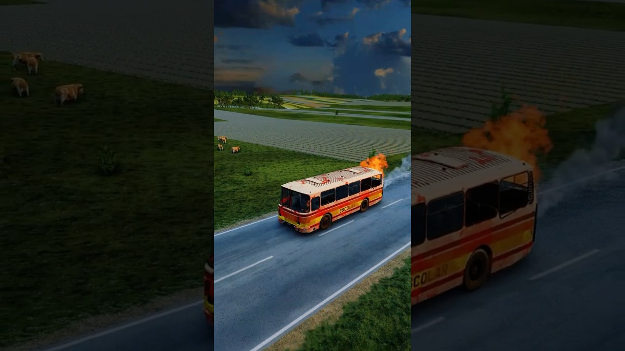 ESSE DINOSSAURO TA DANDO TRABALHO! 😱😱😱 #beamngshorts #beamngdrive #automobile #familia
