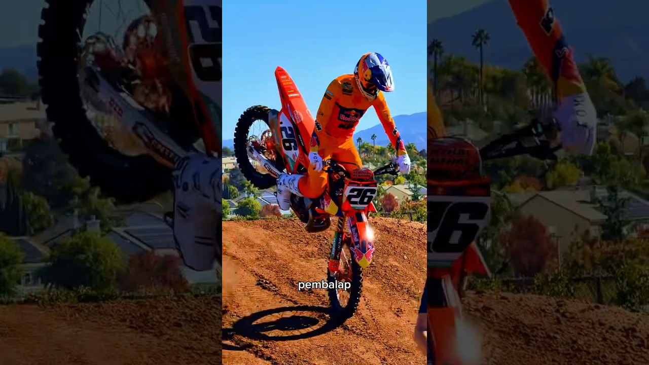 Kacamata Motocross Canggih! Tarik Sekali, Lumpur Langsung Hilang 🤯🏍️