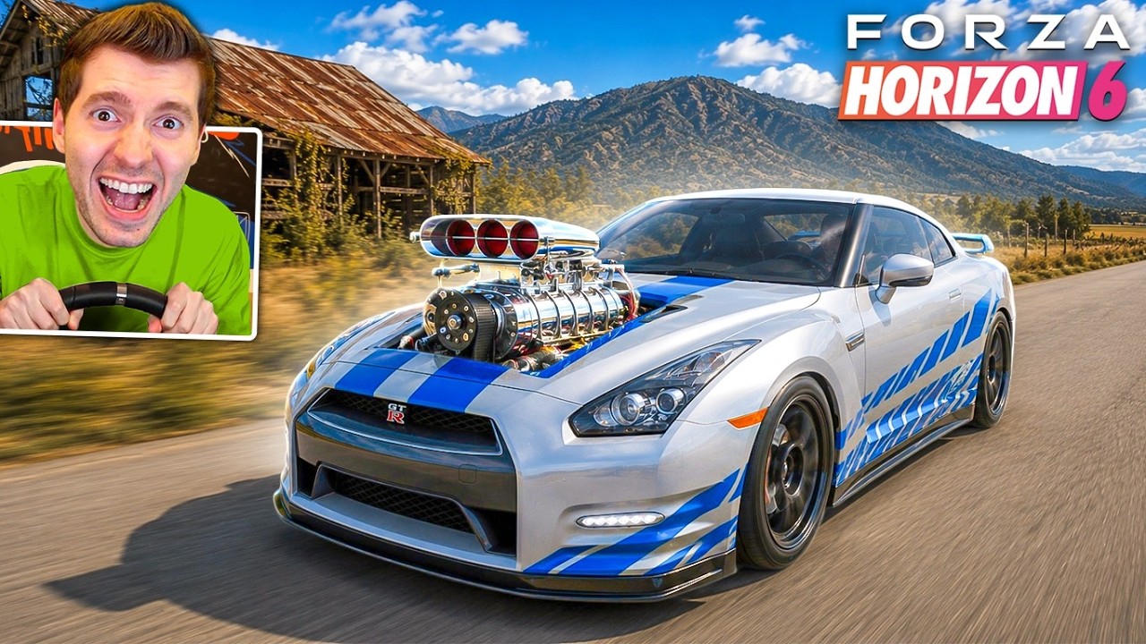 FORZA HORIZON 6 - TUNEI O GTR de 2.000 CAVALOS DO BRIAN!