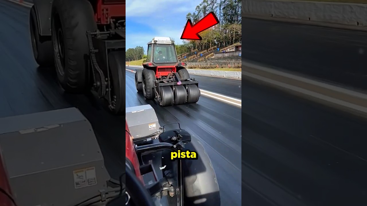 Essa pista é muito PEGAJOSA! #curioso #incrivel #interessante