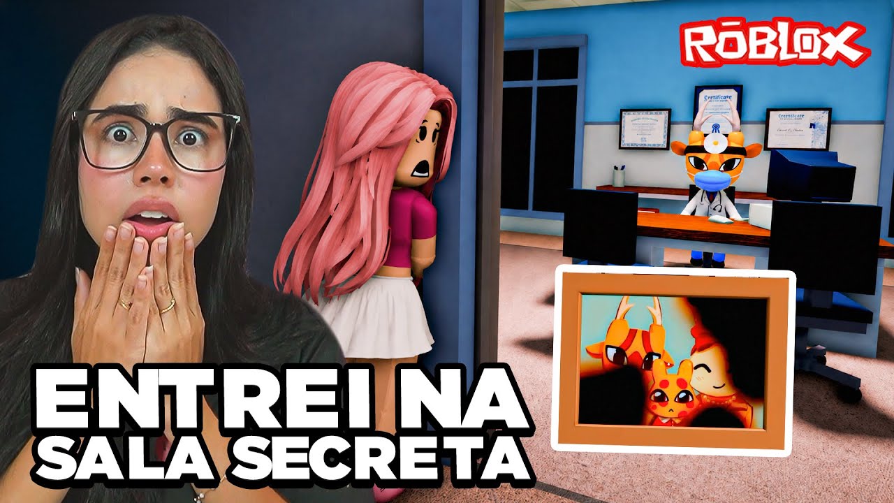 NOVA ATUALIZAÇÃO E SALA SECRETA EM HOSPITAL DE ANIMAIS NO ROBLOX