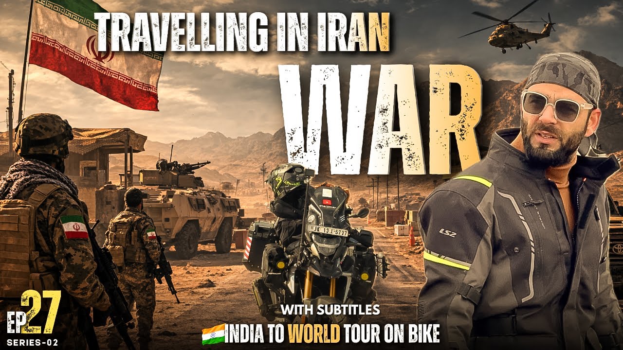 Indian Biker Travelling in Iran During the Iran–Israel War 🇮🇷 | India to Iran | S2 Ep-27 | The Umar