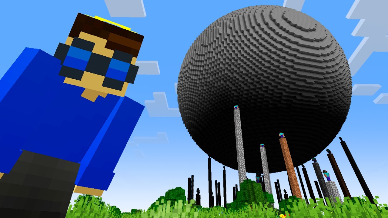 300 JOGADORES vs ESFERA GIGANTE MORTAL