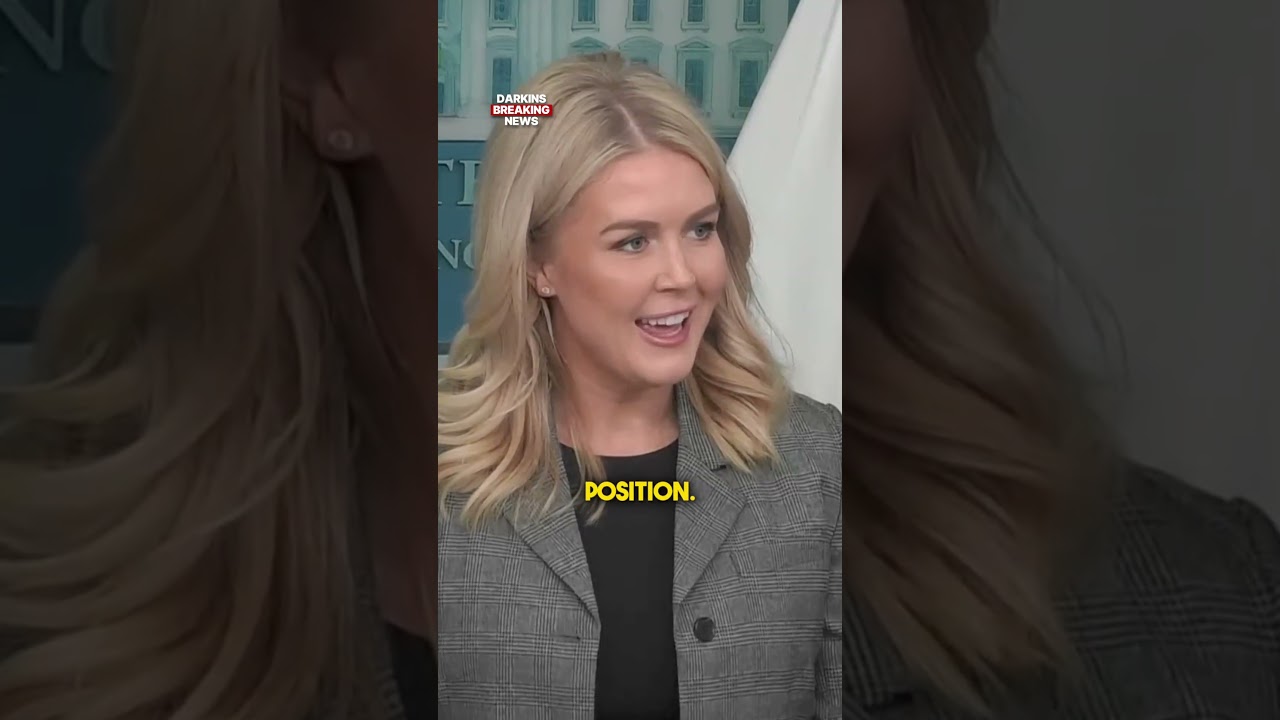 Reporter questions Karoline Leavitt on layoffs during shutdown