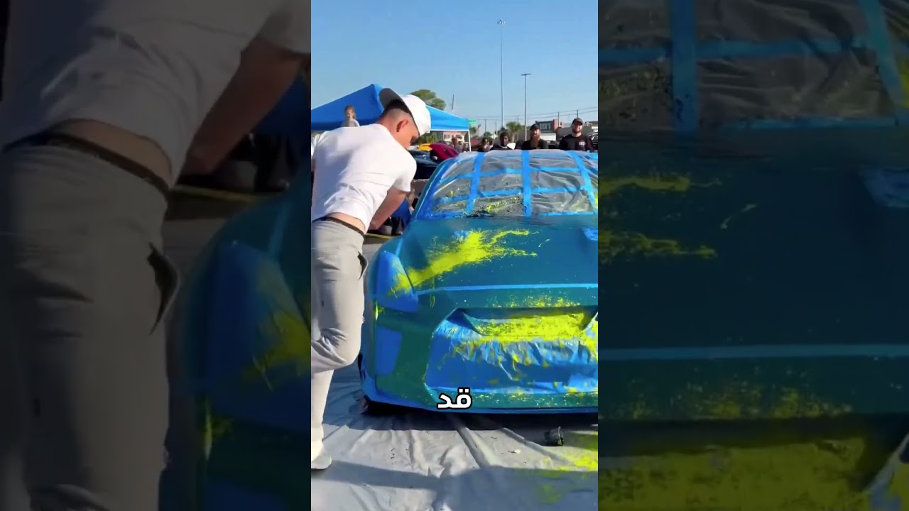 لن تصدق كيف يرسم هذا الرجل على سيارات الأثرياء!