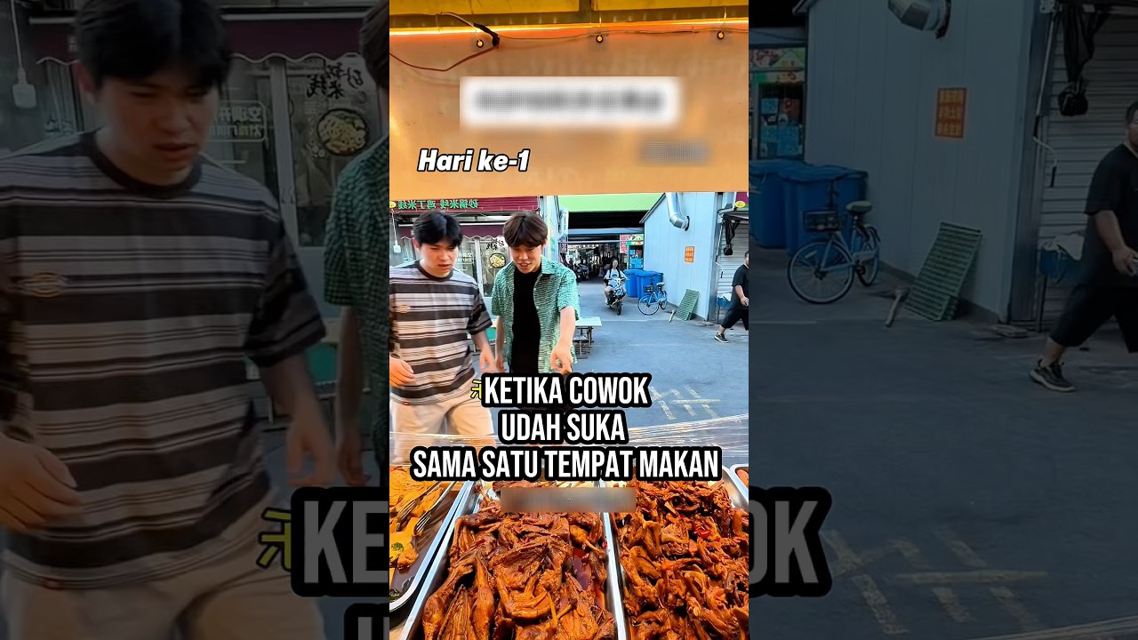 Cowok setia sama satu tempat makan 😁