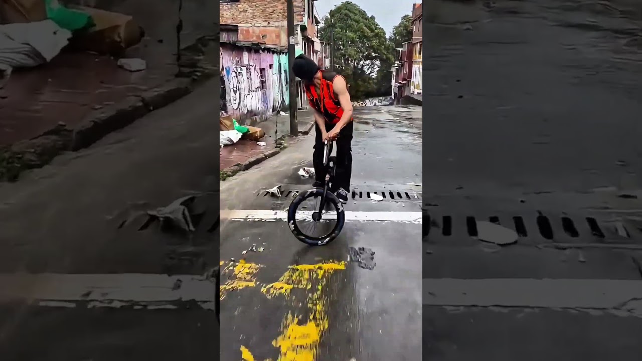 Rem Sepeda-Nya Blong Pas Turunan Hujan! 🚲🤯 #shorts