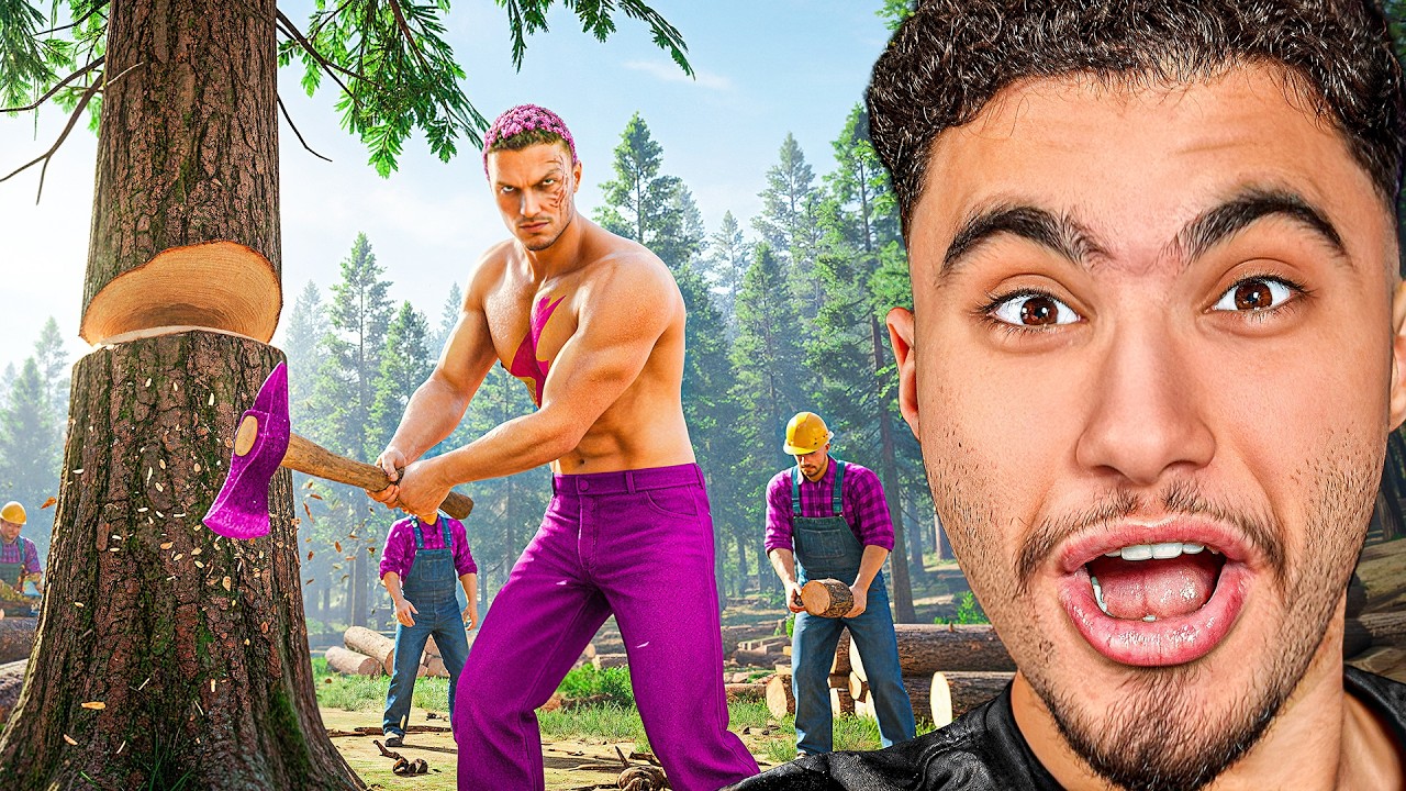 اشتغلت حطاب في المدينة الجديدة | GTA