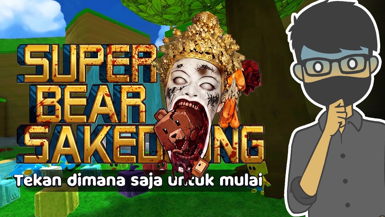 SUPER BEAR SAKEDUNG KADING😱😰