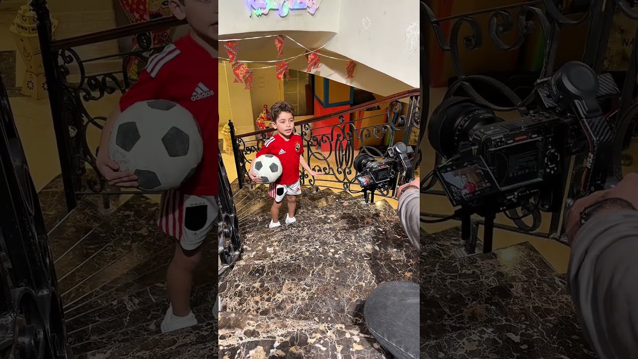 كواليس كليب لمة رمضان ❤️#الحسن_عادل