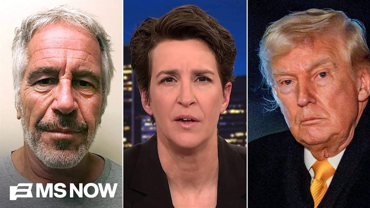 'All over the files': Maddow names names of people in Trump's orbit in the Epstein files - Published by MS NOW