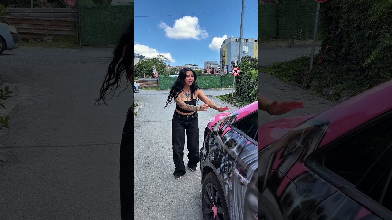 Arabayı durdurdu #shortvideo #youtubeshorts #global #shortsviral