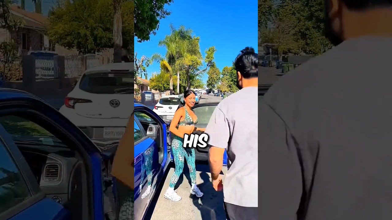 Arabayı Sevgilisine Verdi… Sonra Gördüğü Şey Şok Etti!😱🚗 #shorts #viralvideo #trending