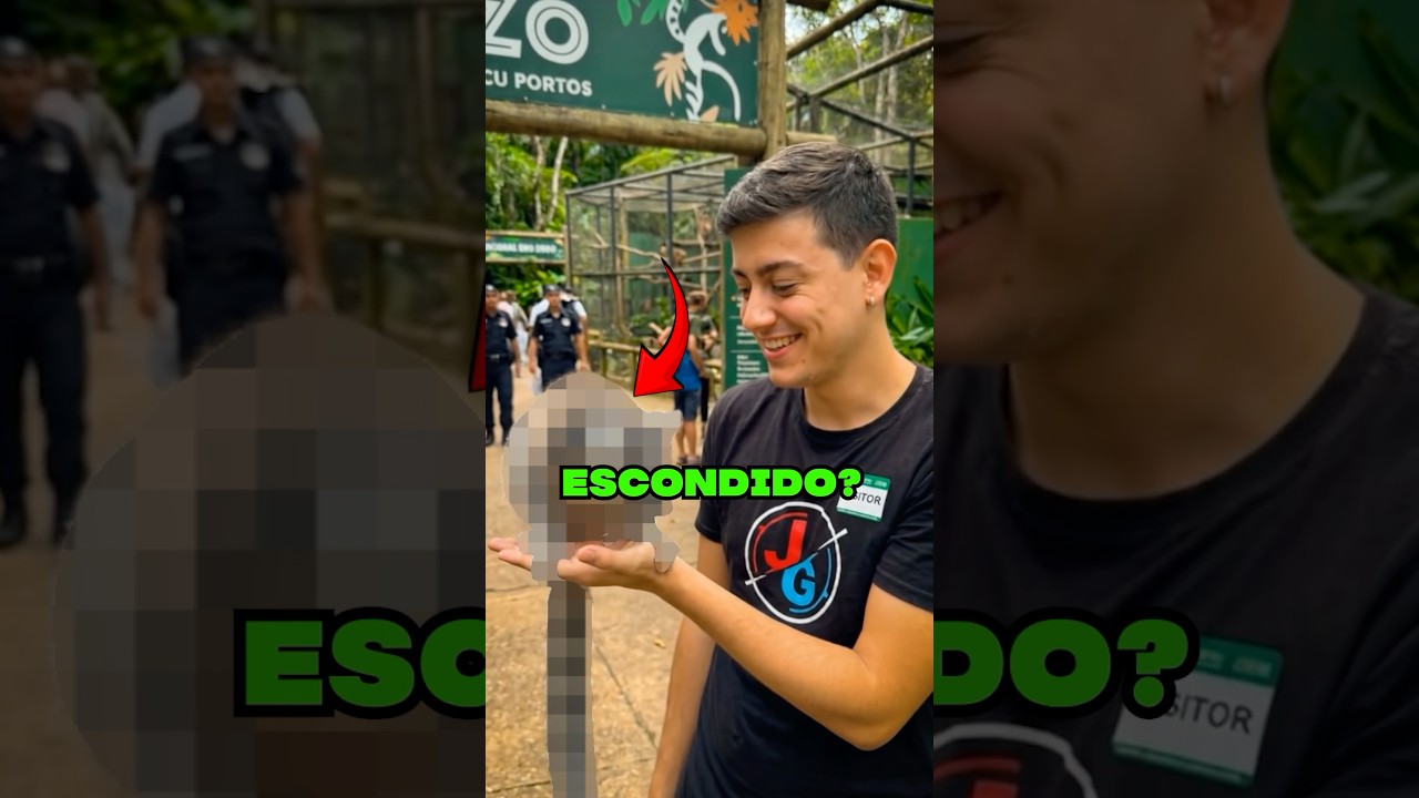 ROUBEI UM ANIMAL DO ZOOLÓGICO 🦒🐆 #shorts