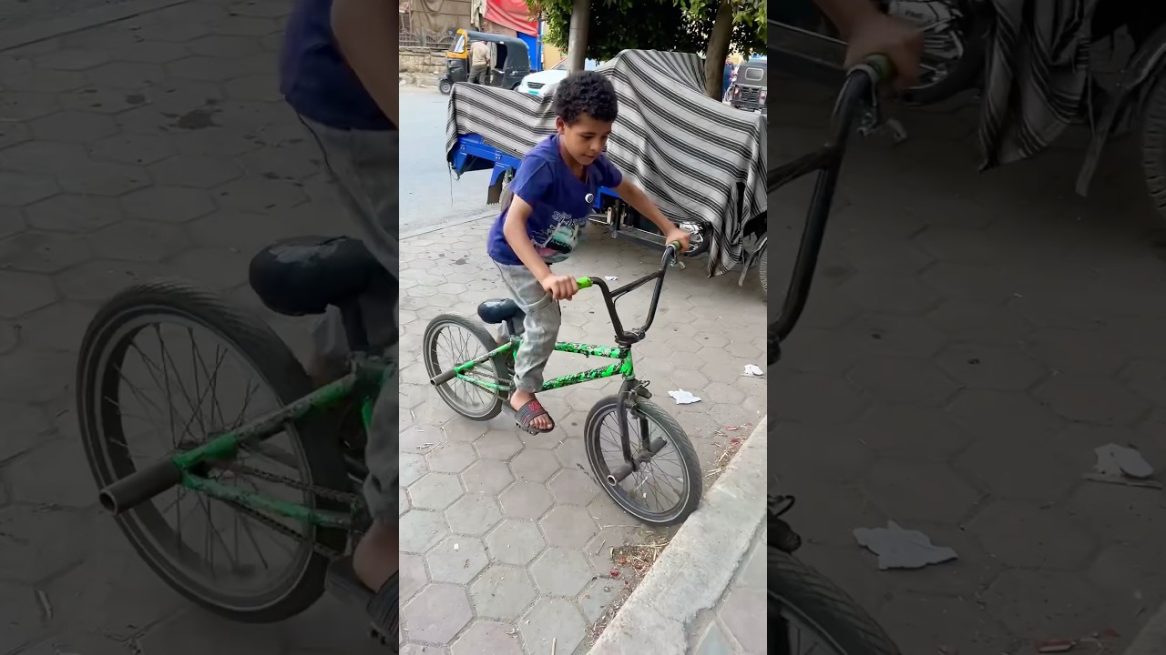 شوف اصغر طفل في مصر عمل ايه بالعجله 😱 #comedy #automobile #automobile #اكسبلور #music #stunt #bmx