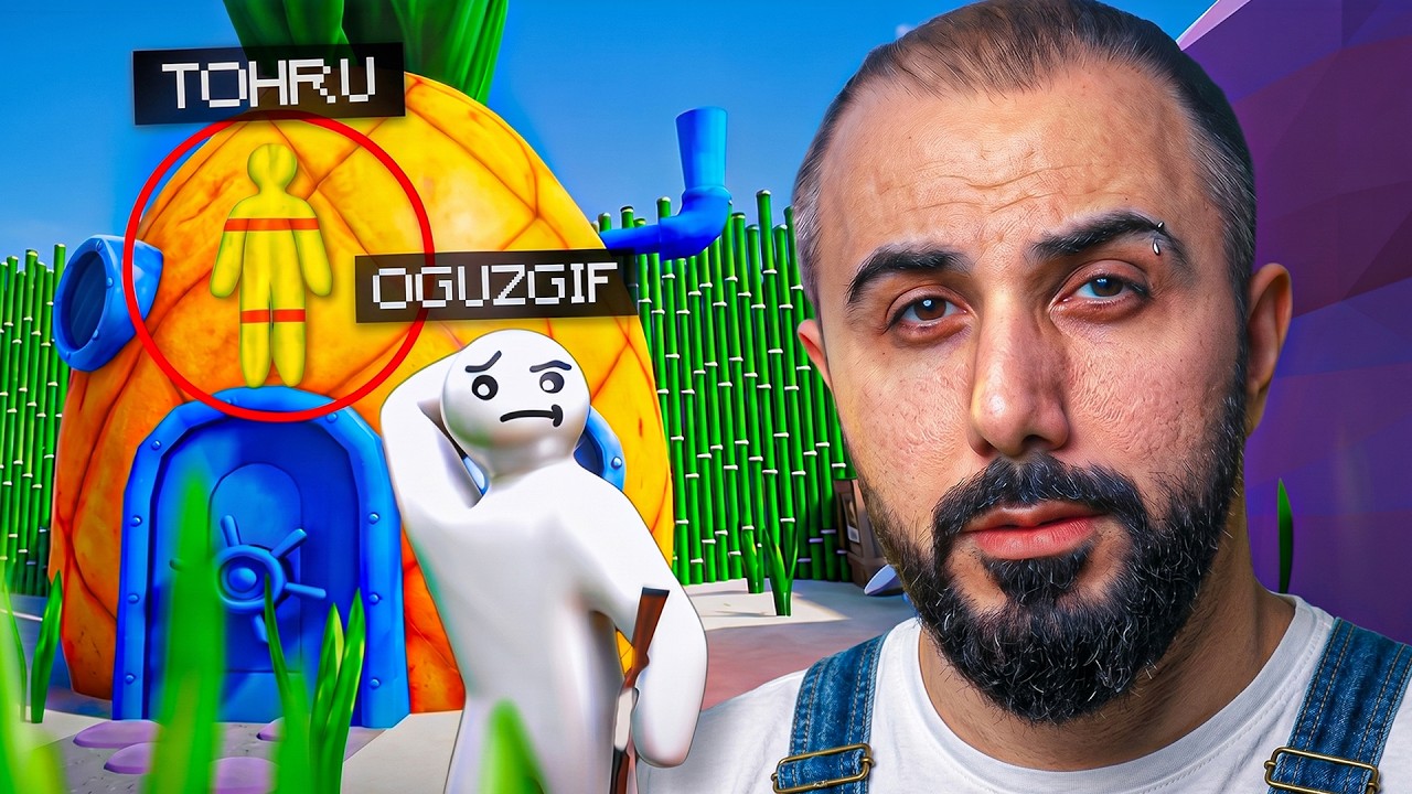 SAKLAMBAÇ ama SÜNGERBOB EVRENİ! | EKİPLE MECCHA CHAMELEON
