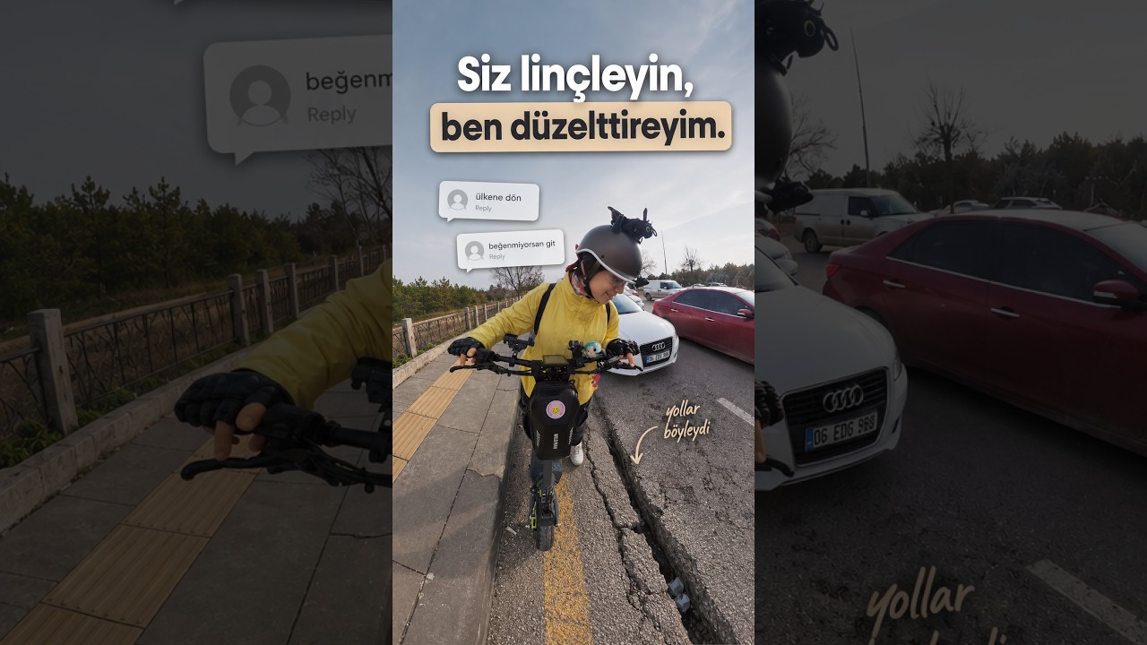 Siz linçleyin, ben düzelttireyim #scootervlog