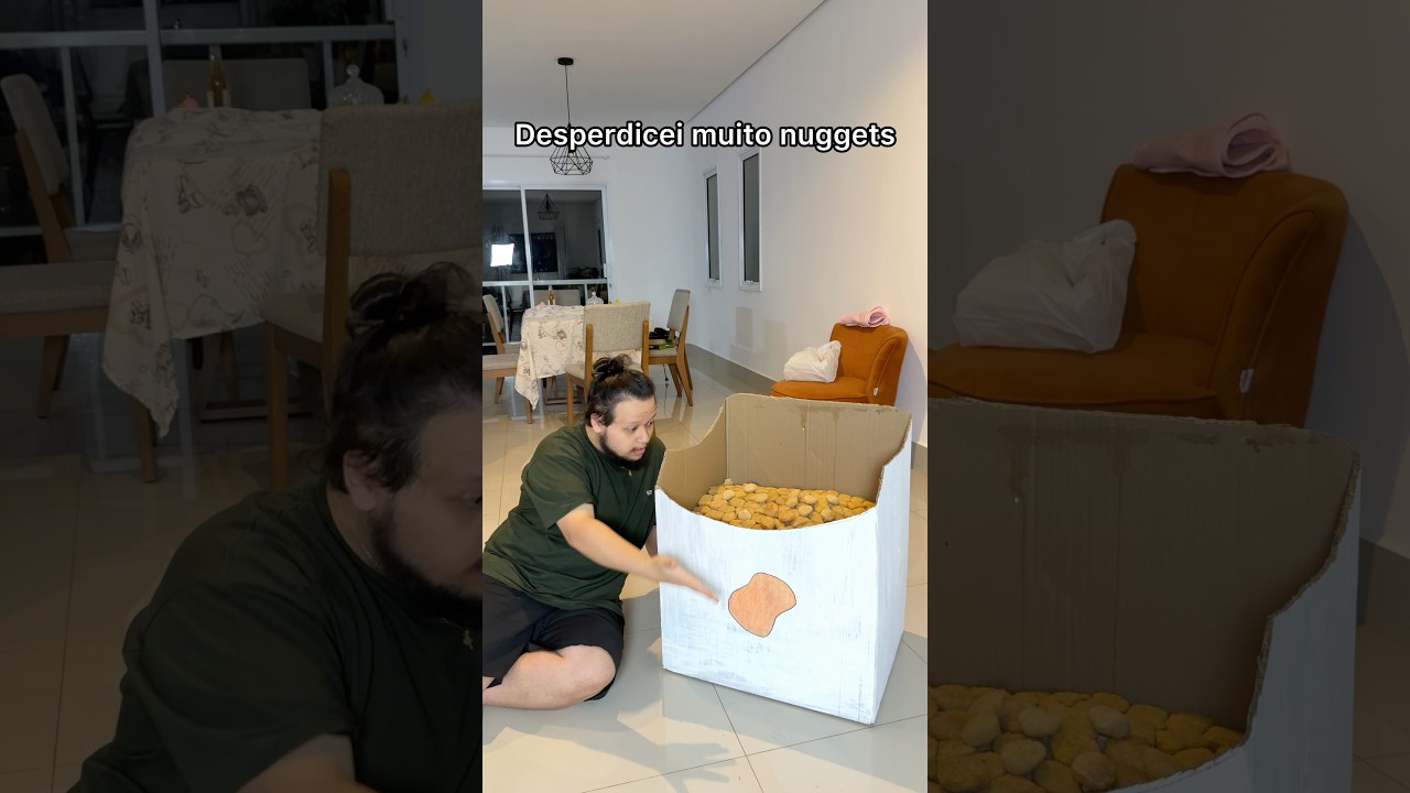 DESPERDIC3I MUITO NUGGETS PRA FAZER UM VÍDEO