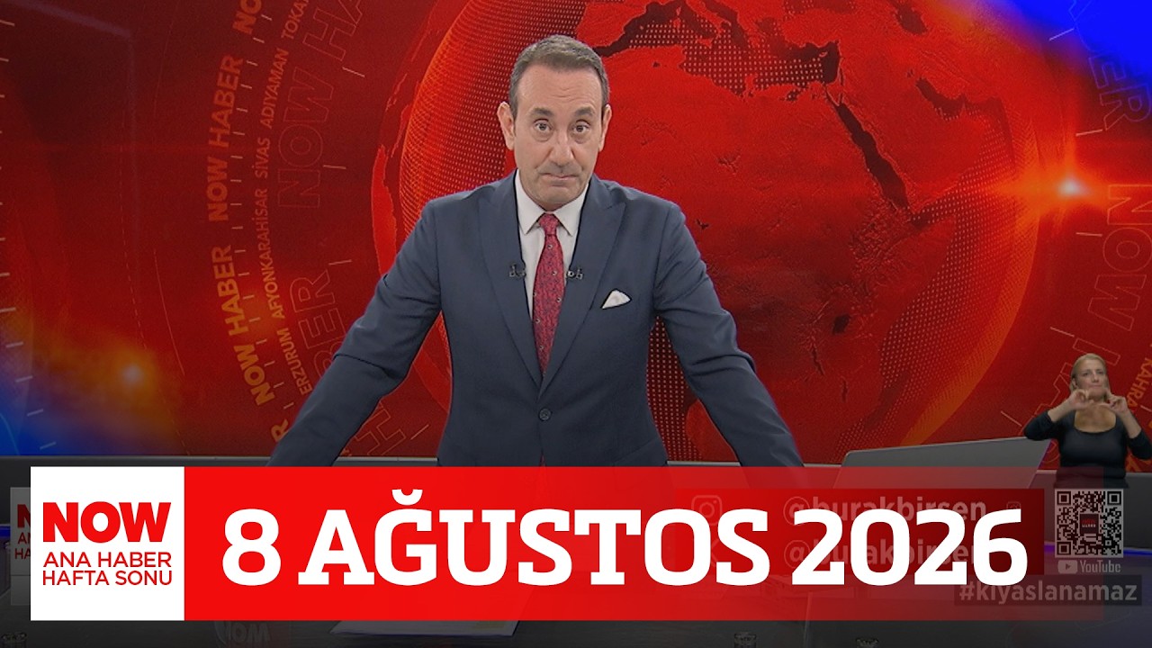 Süreç yasası komisyonda kabul edildi... 8 Ağustos 2026 NOW Ana Haber Hafta Sonu