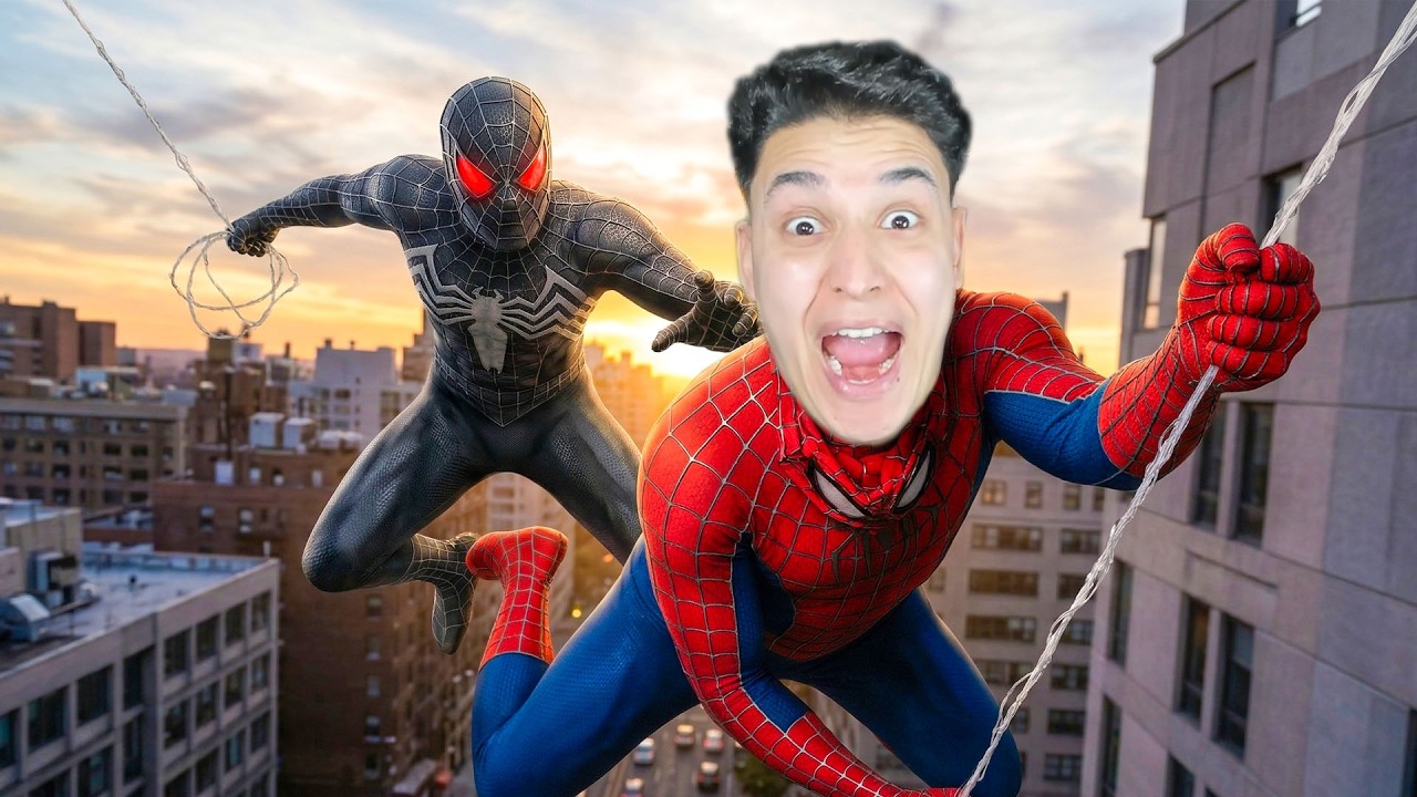 يوم كامل بشخصية اسبايدر مان 😱 marvel spider-man remastered
