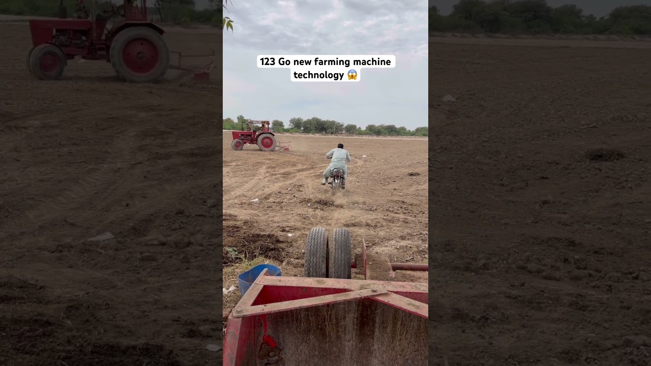 123 Go new farming machine technology 😱#farming #machine #technology