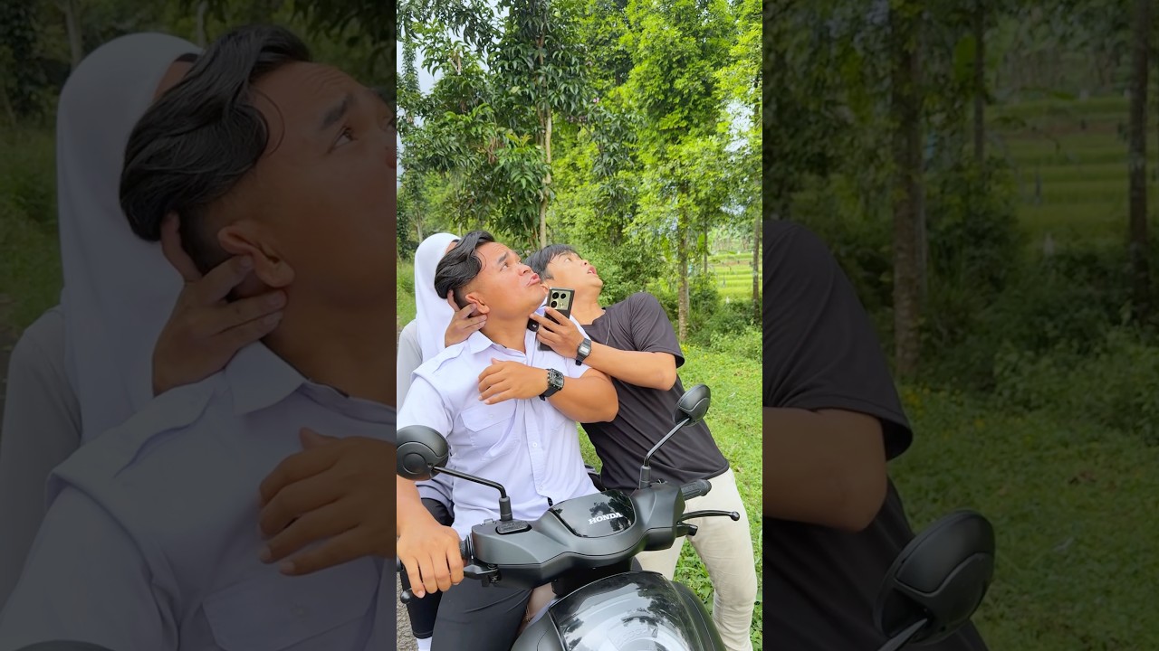 Orangnya Beneran nagkring di atas pohon loh 🙈🤪 #comedy #funny
