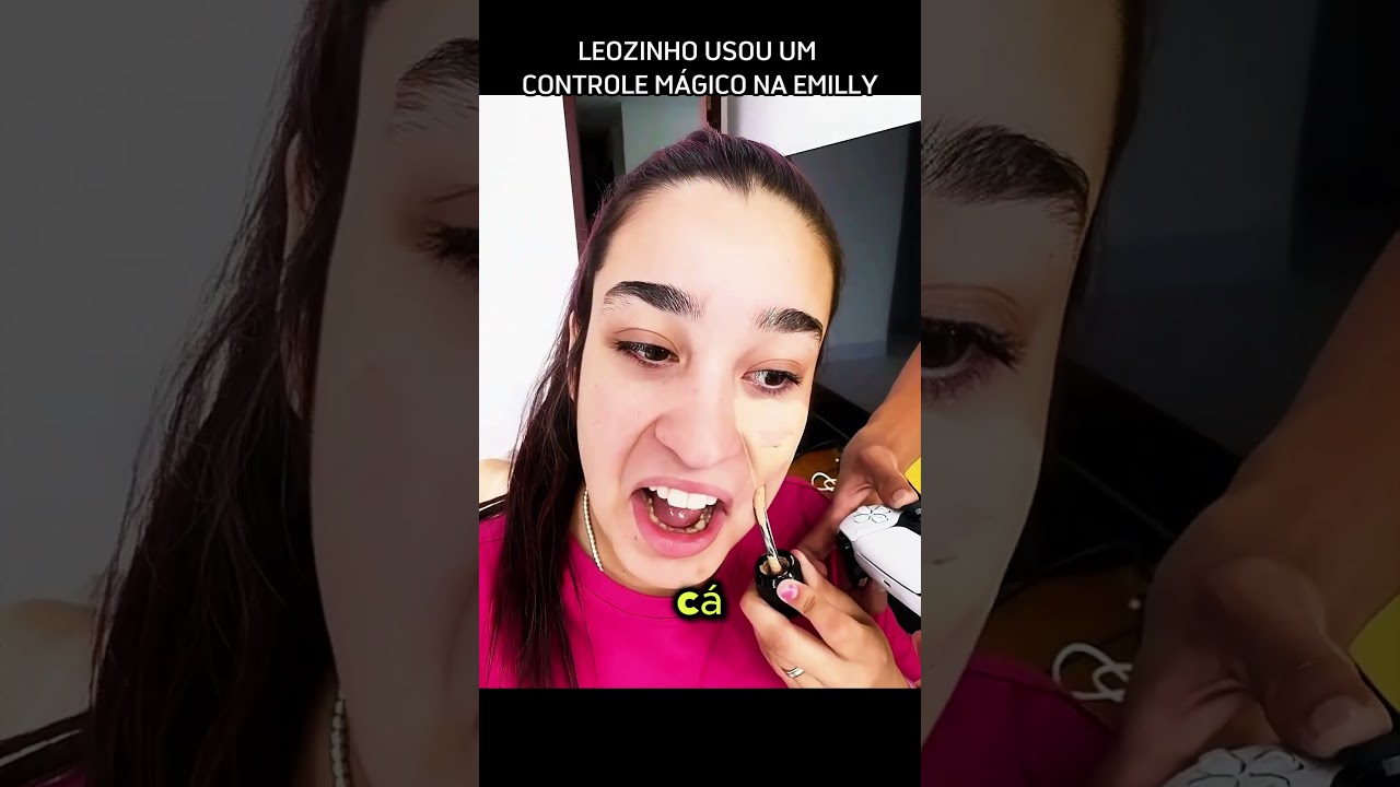 LEOZINHO USOU UM CONTROLE MÁGICO NA EMILLY #leozinho077 #dosrosas  #emillyvickof