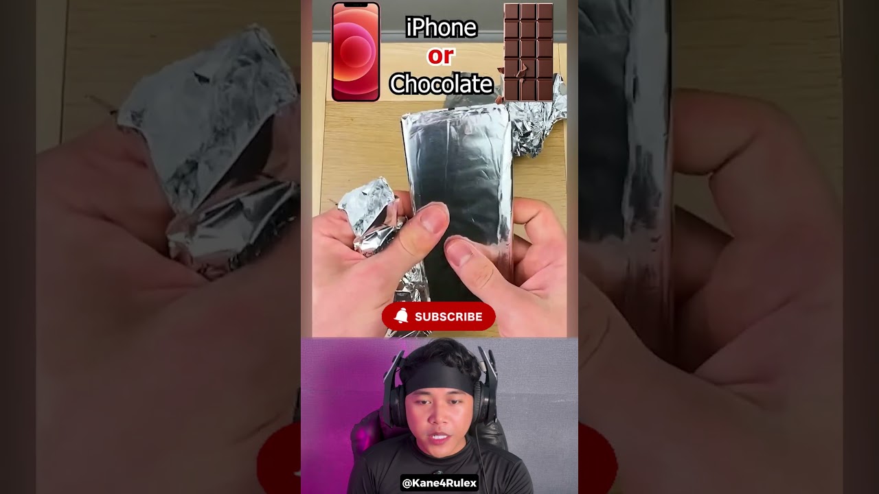 Kalian Pasti Gagal? Tebak Isi Coklat Atau iPhone 18 Pro Max Dark Cherry 😱 #shorts