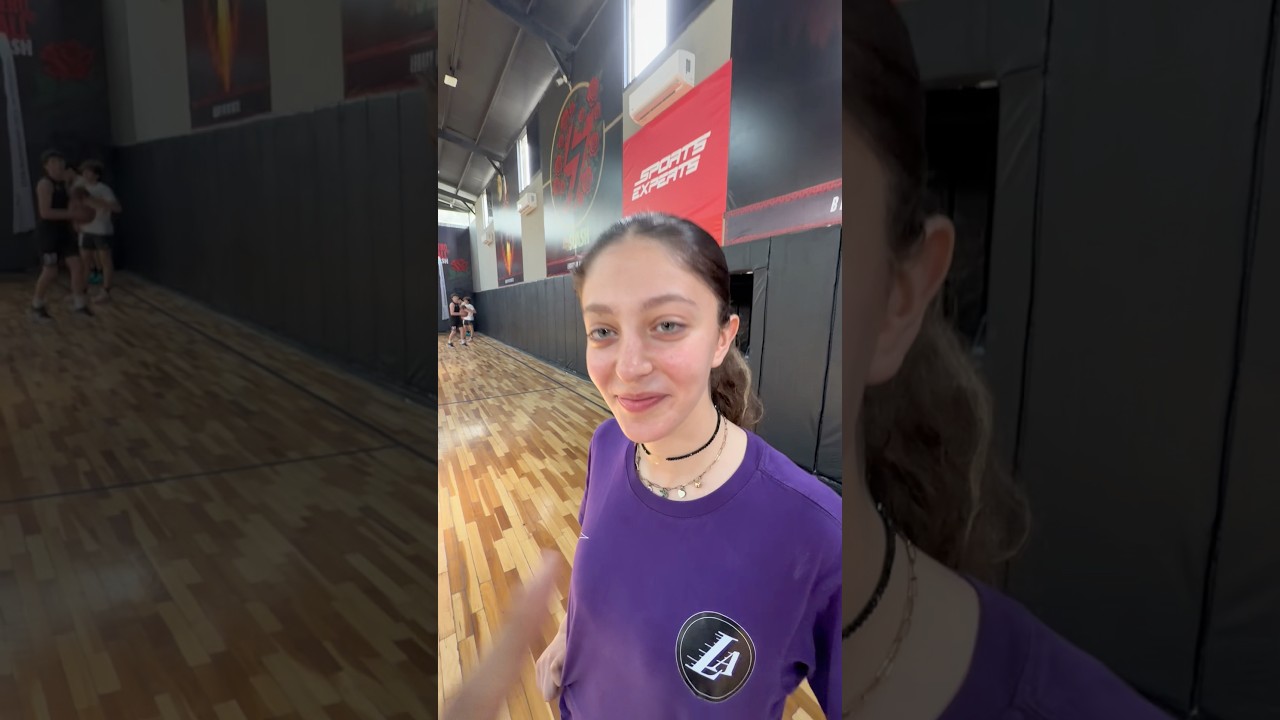 Girl vs boy😂🤯 #basketballball #baskball