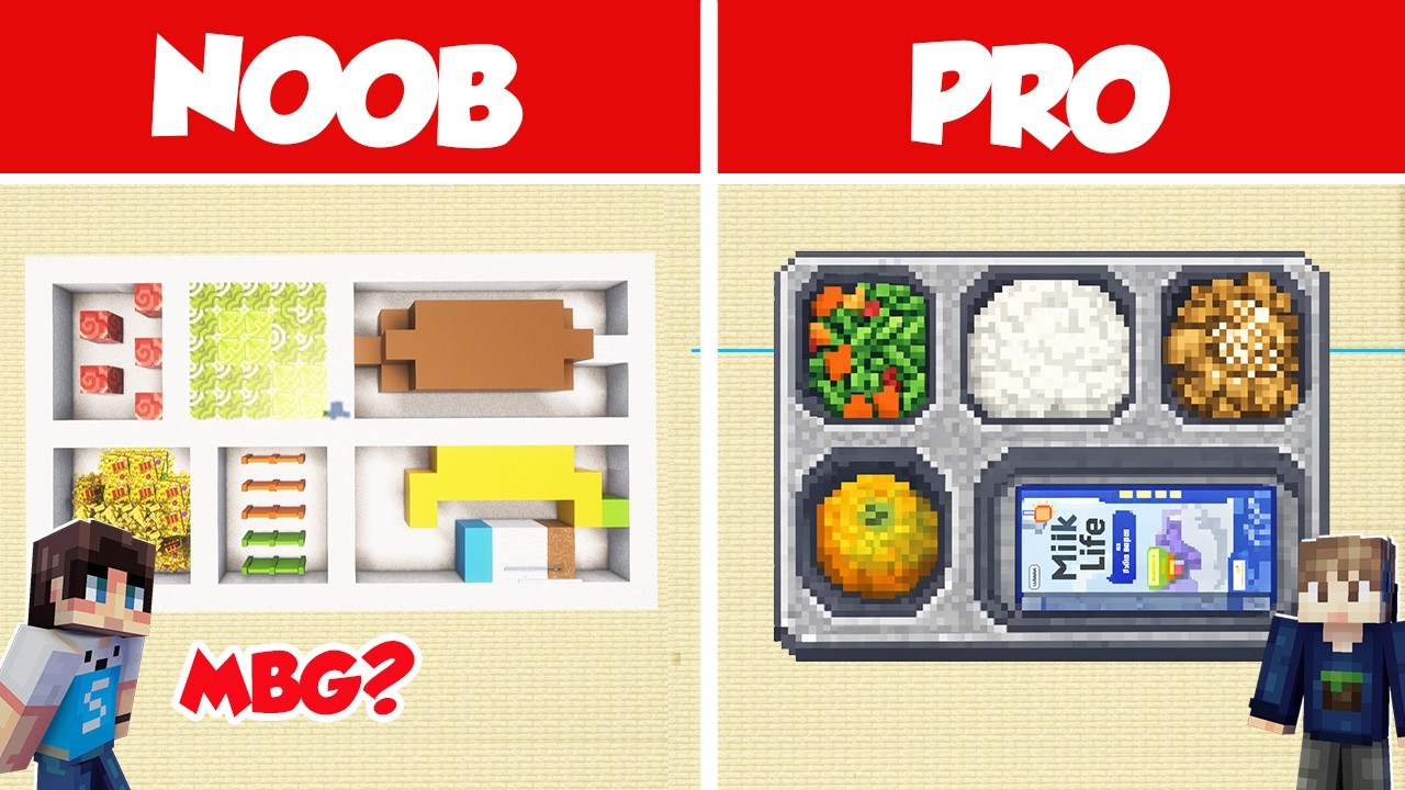 KITA BUILD ANOMALI DAN MBG PALING NGAKAK DI MINECRAFT!!!