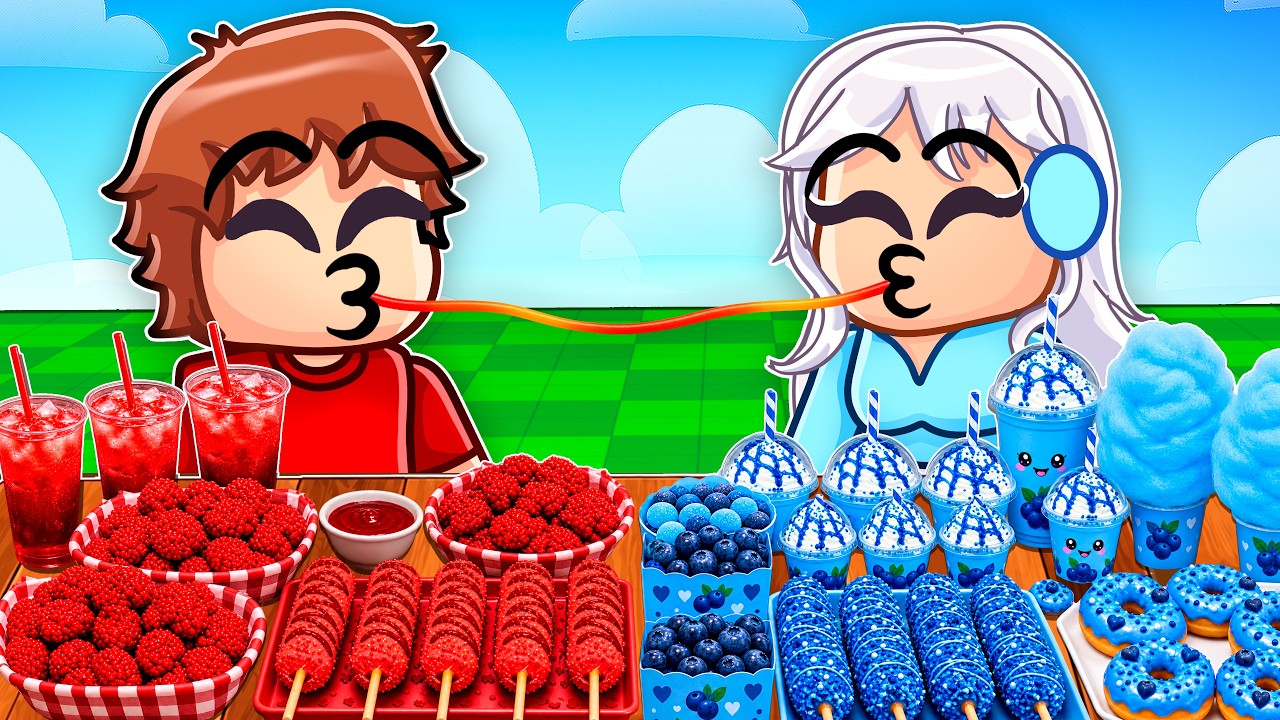 We Had a MUKBANG DATE in Roblox...