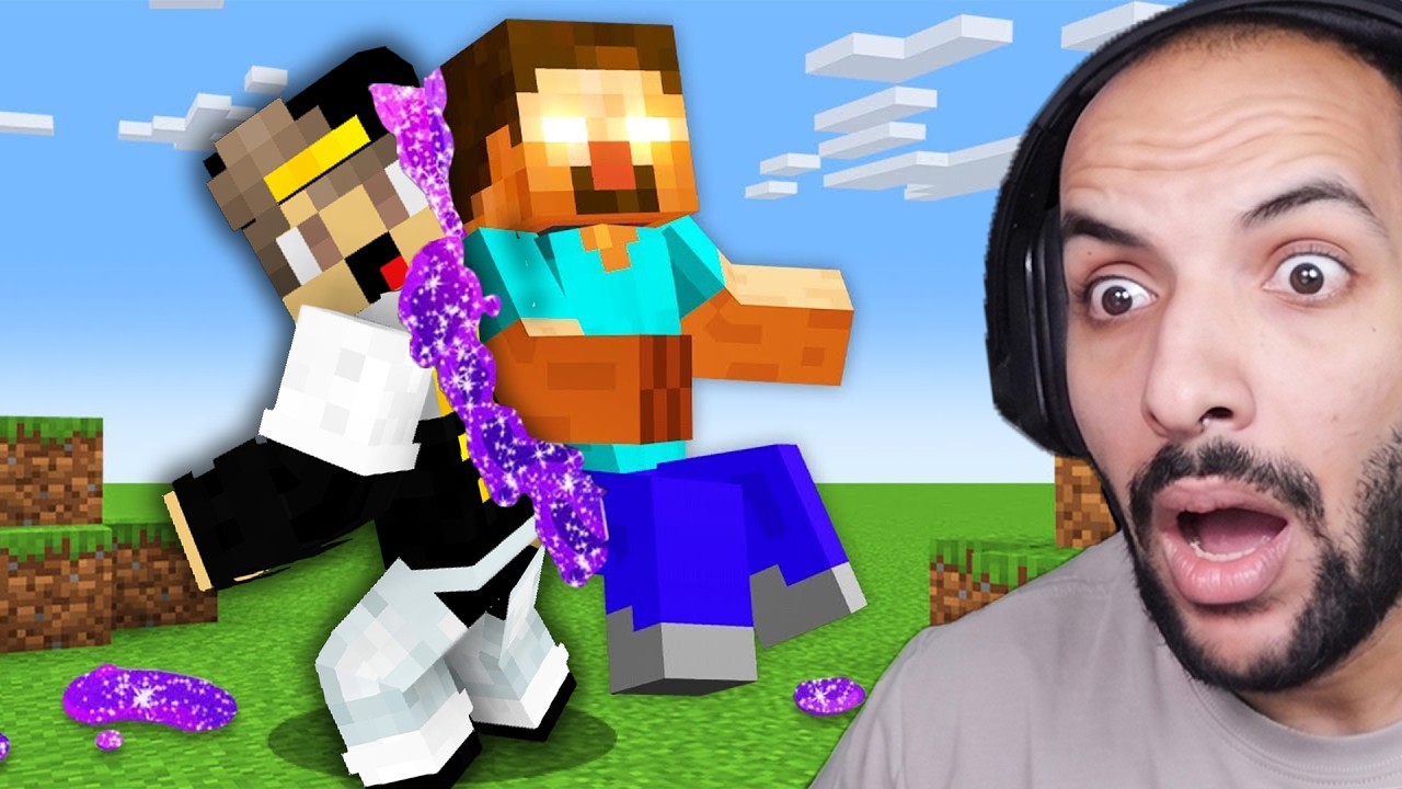 ماين كرافت : ولكن التصقت انا والهيروبرين في جسم واحد وتحكم في كل شيء ( الهيروبرين المتكلم )🔥🥵🌞🌜
