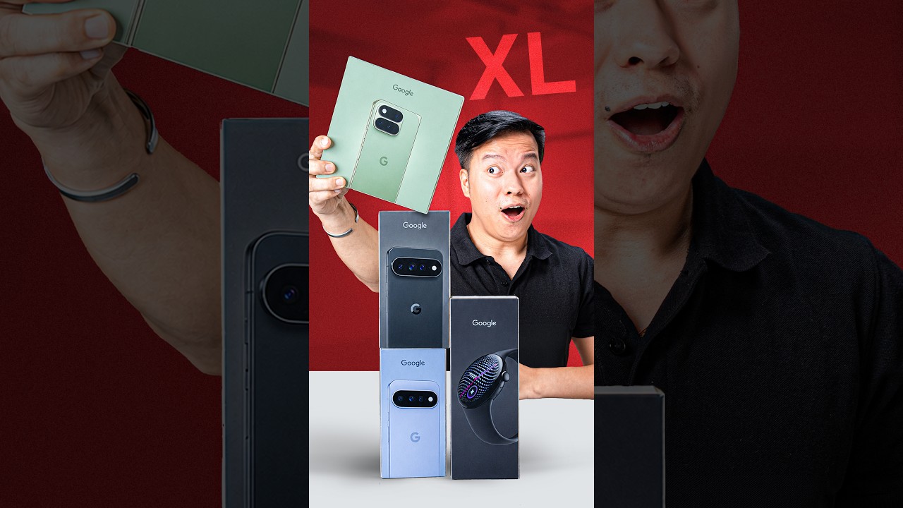 Google Pixel 11 Pro XL , FOLD & Watch 5 Unboxing & First Look