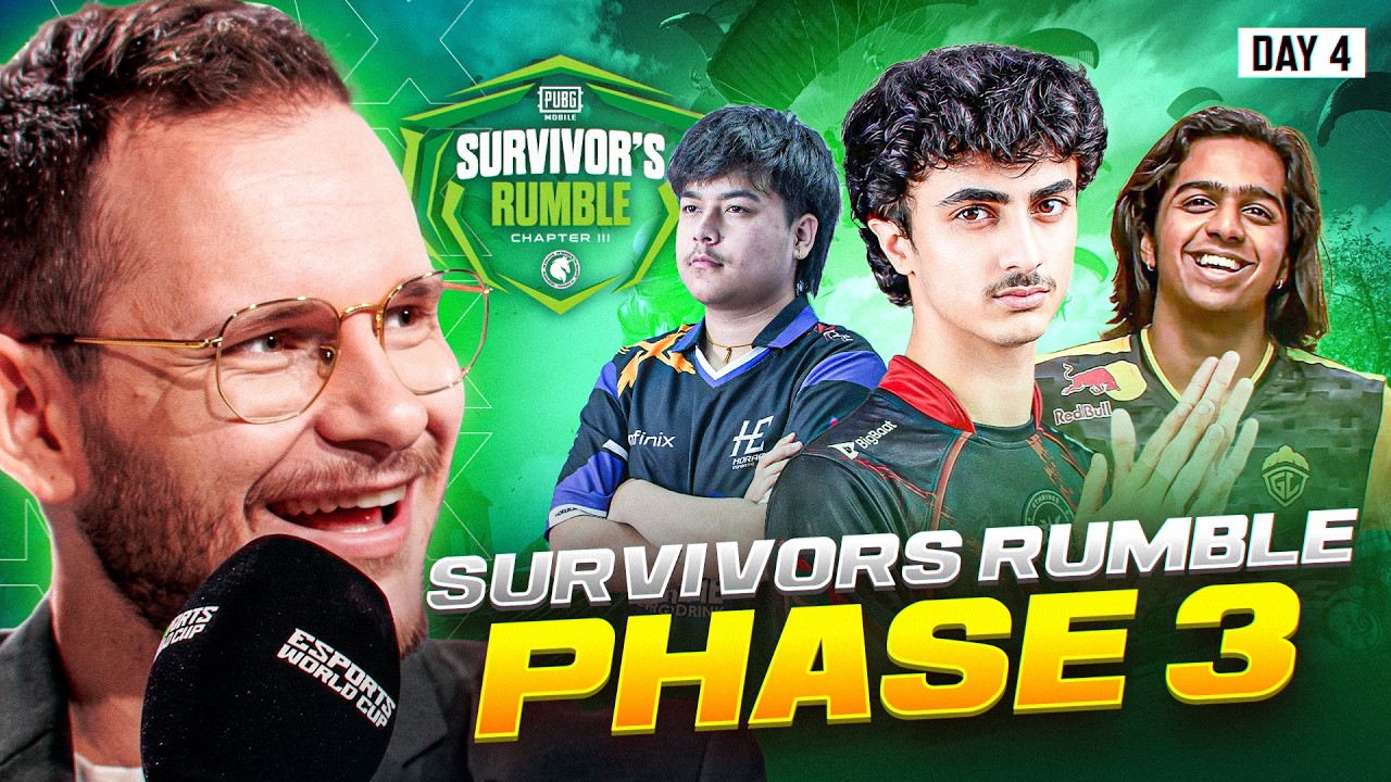 [ENG] SURVIVOR'S RUMBLE | Phase 3 | Day 4 | Watch Party