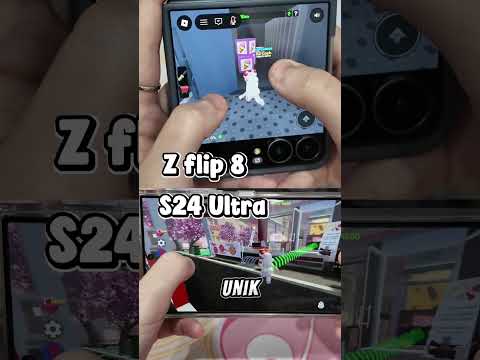 Main Roblox di Samsung Z Flip 8! #shorts