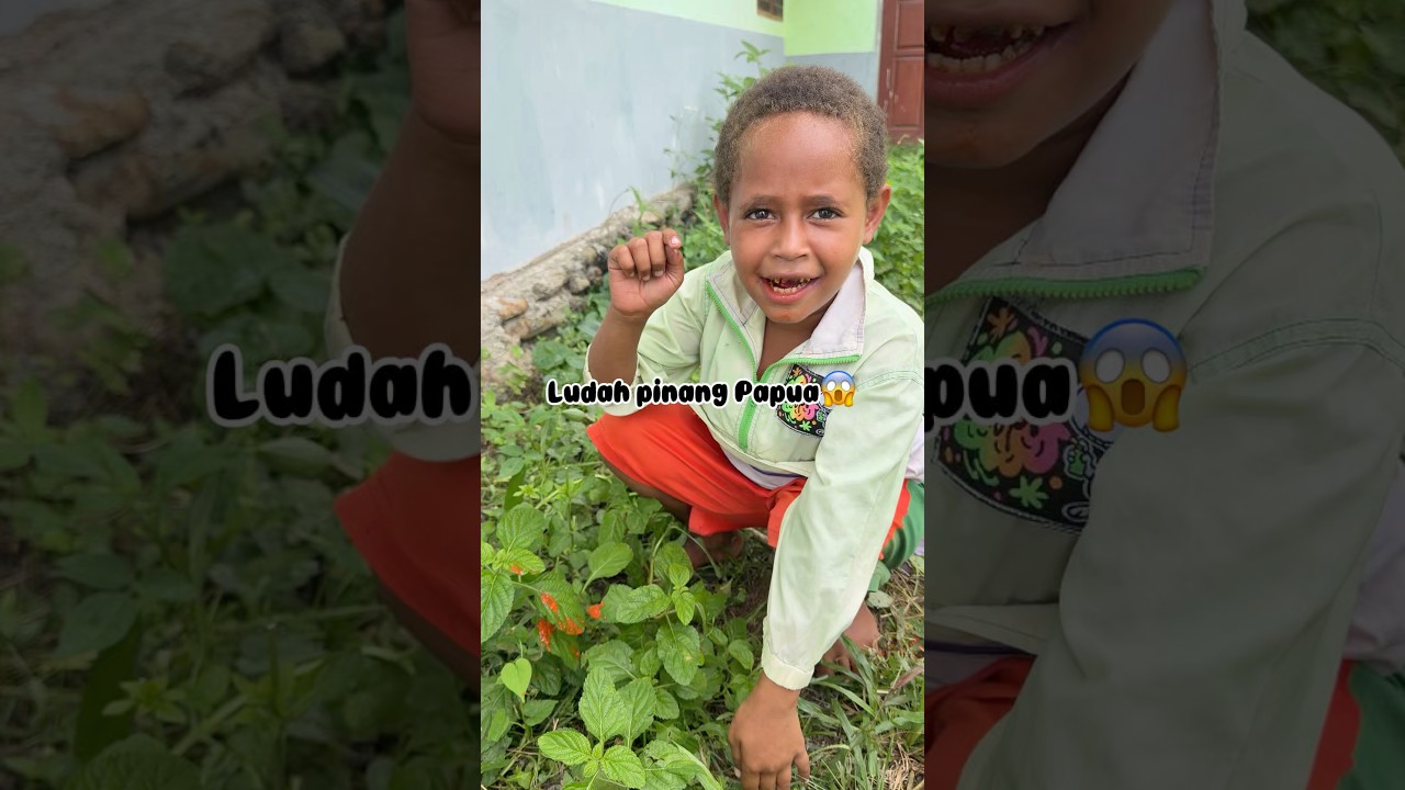 Ludah pinang Papua😱 #fyp #papua #tni #semuaorang #vidioshort #pinang
