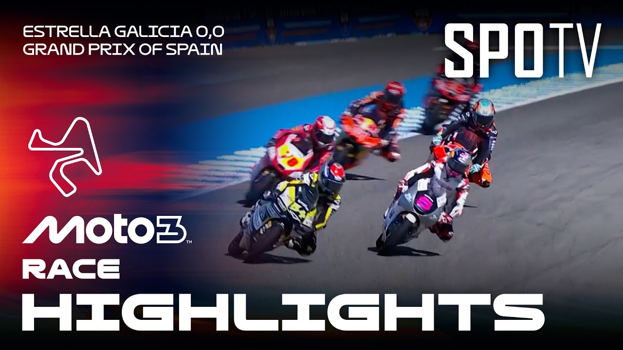 Menolak Redup! Veda Ega Pratama Tetap Melesat Naik Luar Biasa - Moto3 Race | MotoGP™ Spanyol