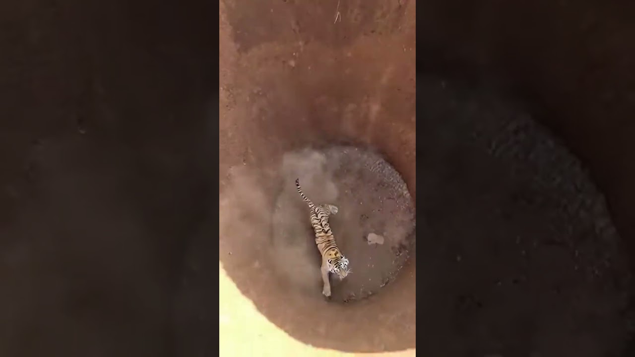 The Stunned Big Cat: A Deep Pit Fright After Tearing Apart the Perfect Disguise