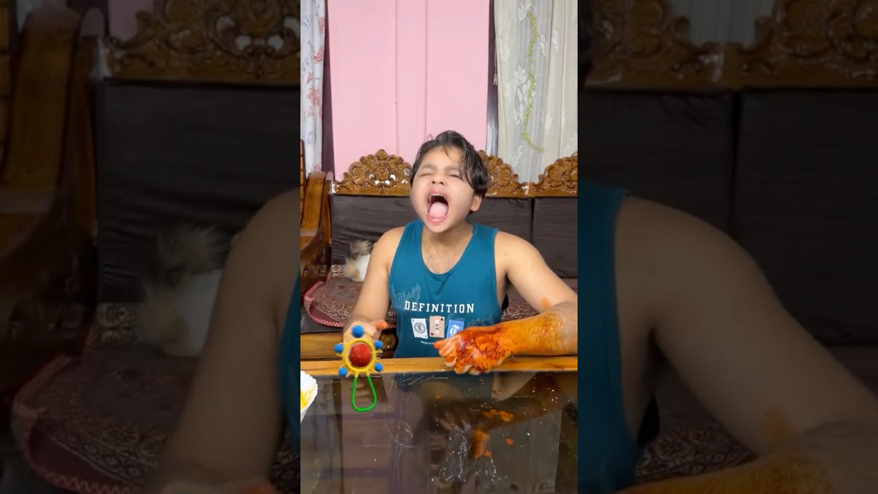 Tillu ne Banaya Nakli Khoon🩸🥵#shorts #comedy #funny #olidavines