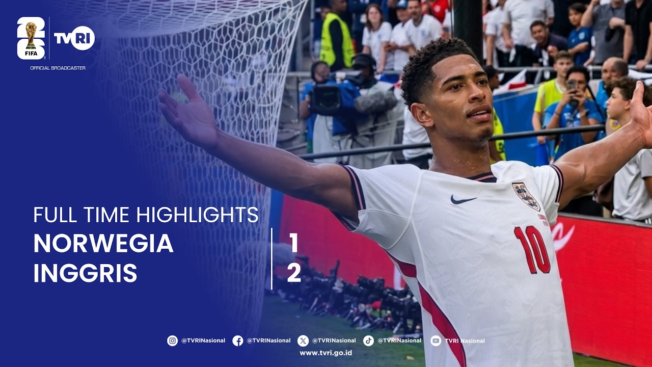 Full Time Highlights | Norwegia vs Inggris | FIFA World Cup 2026