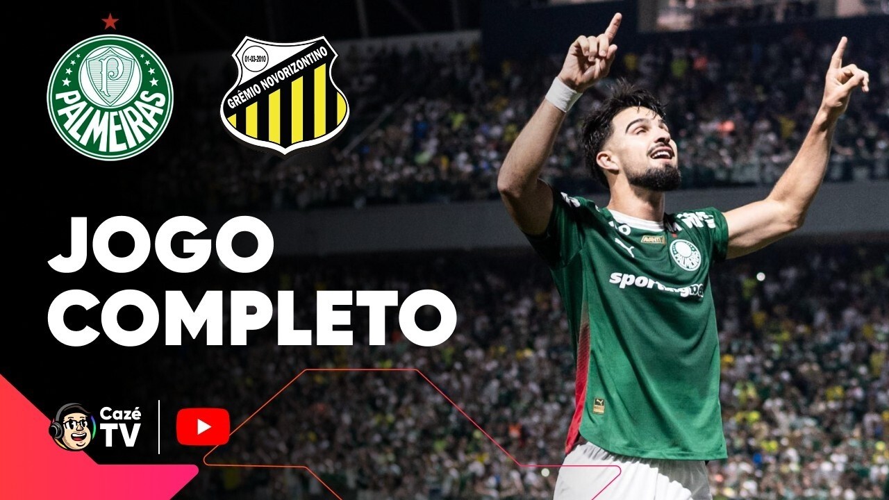 JOGO COMPLETO: PALMEIRAS X NOVORIZONTINO | FINAL DO PAULISTÃO 2026 | JOGO DE IDA