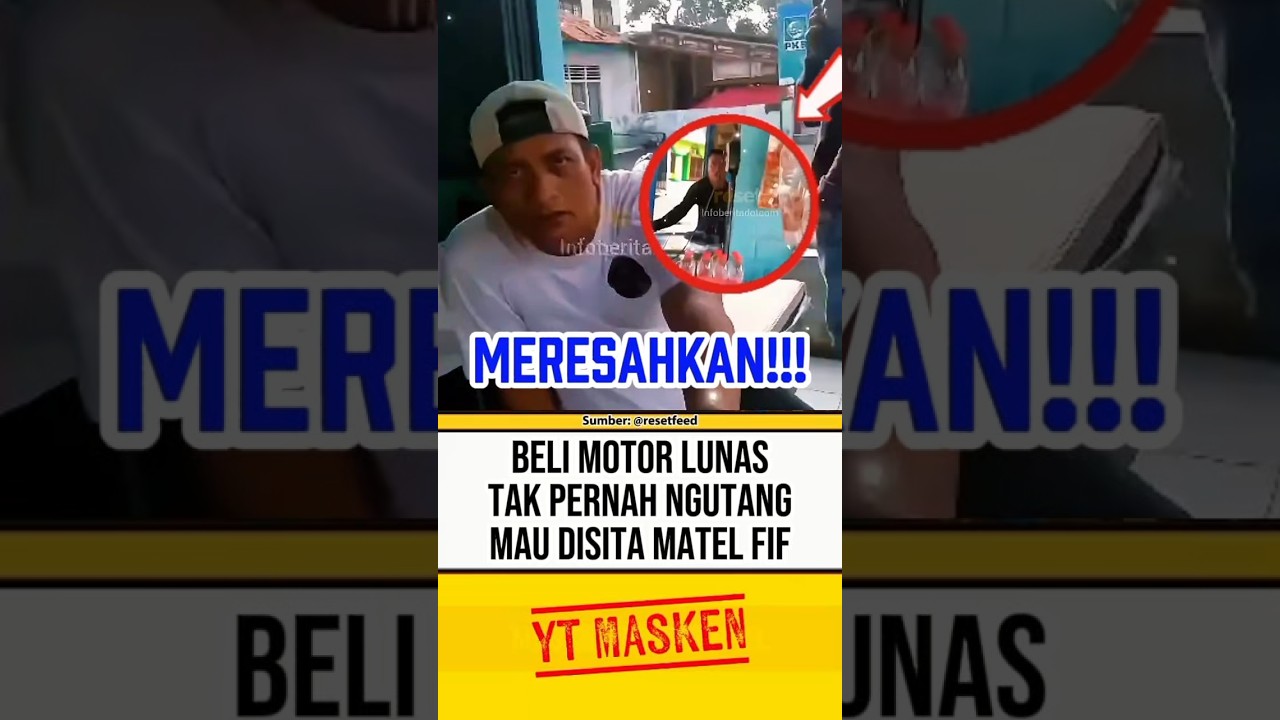 MOTOR BELI LUNAS MAU DISITA MATEL⁉️ #beritaterkini #trending #fyp #shortsvideo #shorts