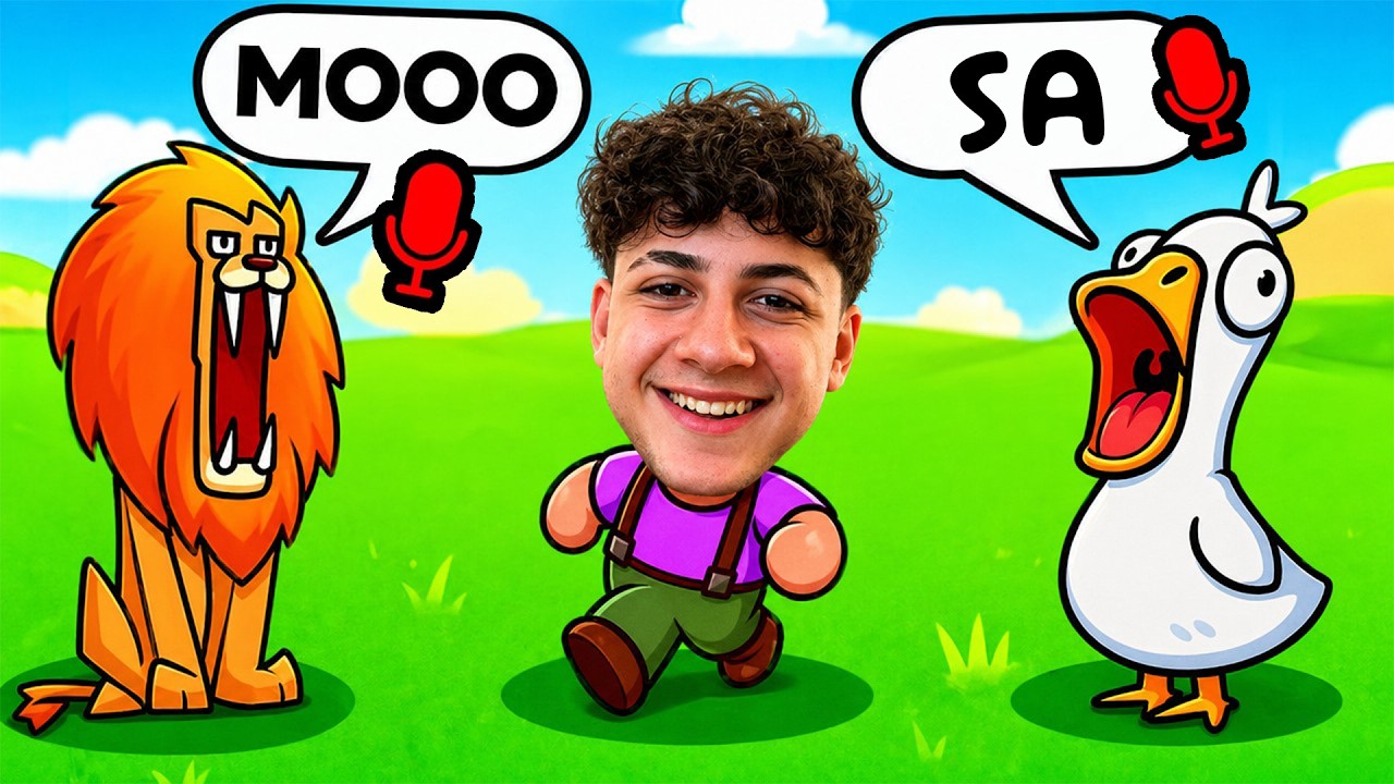 Bahçemdeki Hayvanlara Kendi Sesimi Verdim!