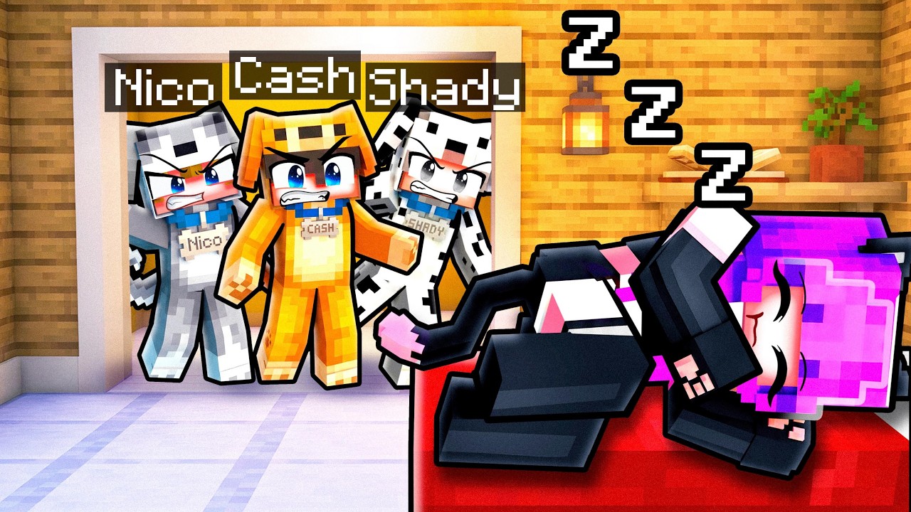 One CATGIRL at a DOGS ONLY SLEEPOVER…