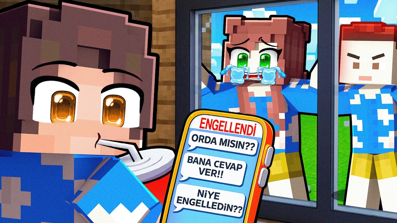 SEVGİLİM CATALİNA'YI NEDEN ENGELLEDİM? - Minecraft