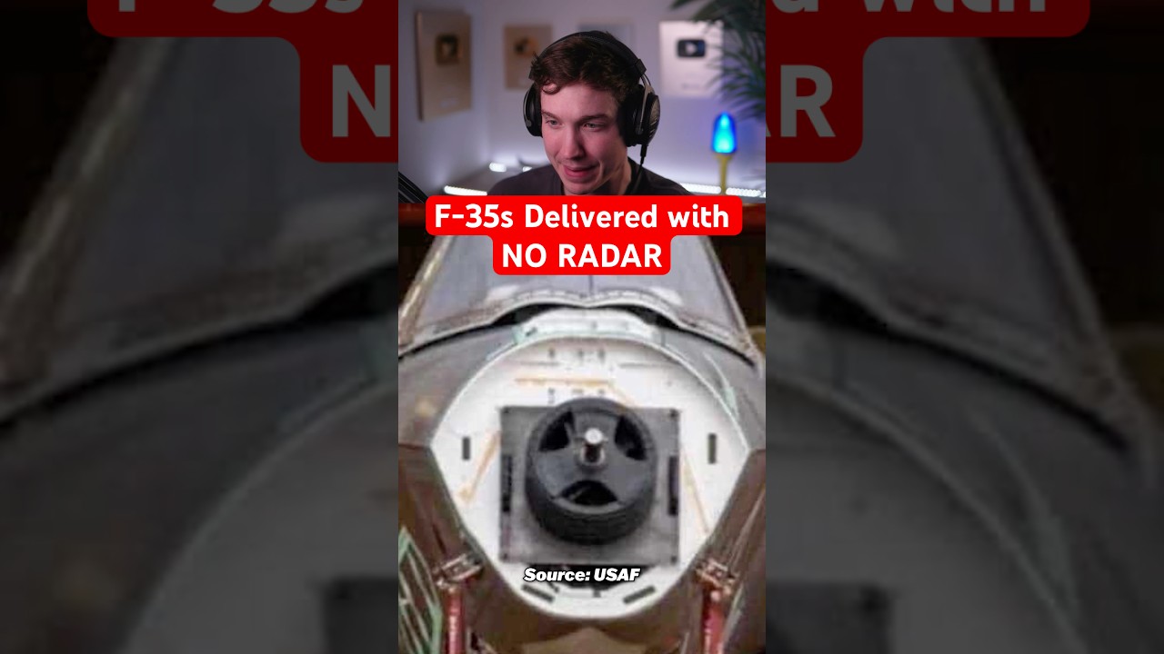 F-35s Delivered with NO RADAR