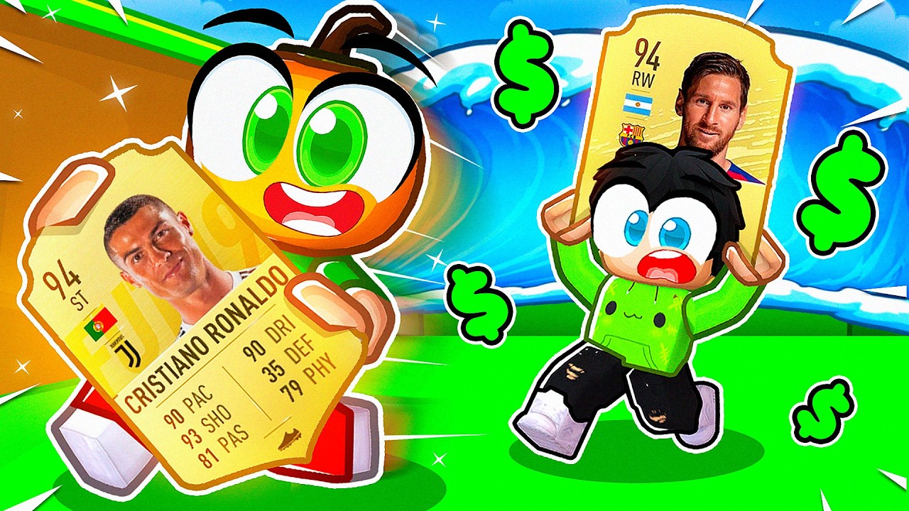 Dev Tsunamiye Karşı GİZLİ RONALDO Çaldım! ⚽ | Roblox