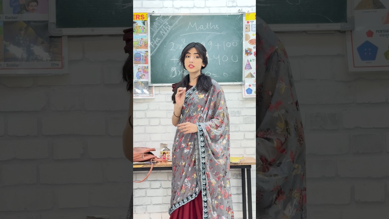 Where is Ma’am going Everyday?❤️‍🩹😱🥺|Simran Makhija| #shorts #school #schoollife #sad #teacher