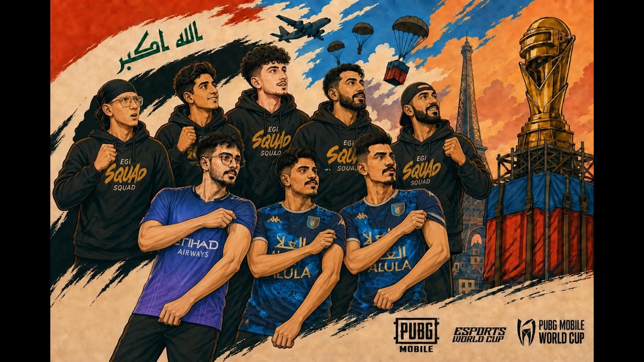 بث تشجيع أبطال العراق وفعاليات ومفاجآت ويه السكواد 🔥